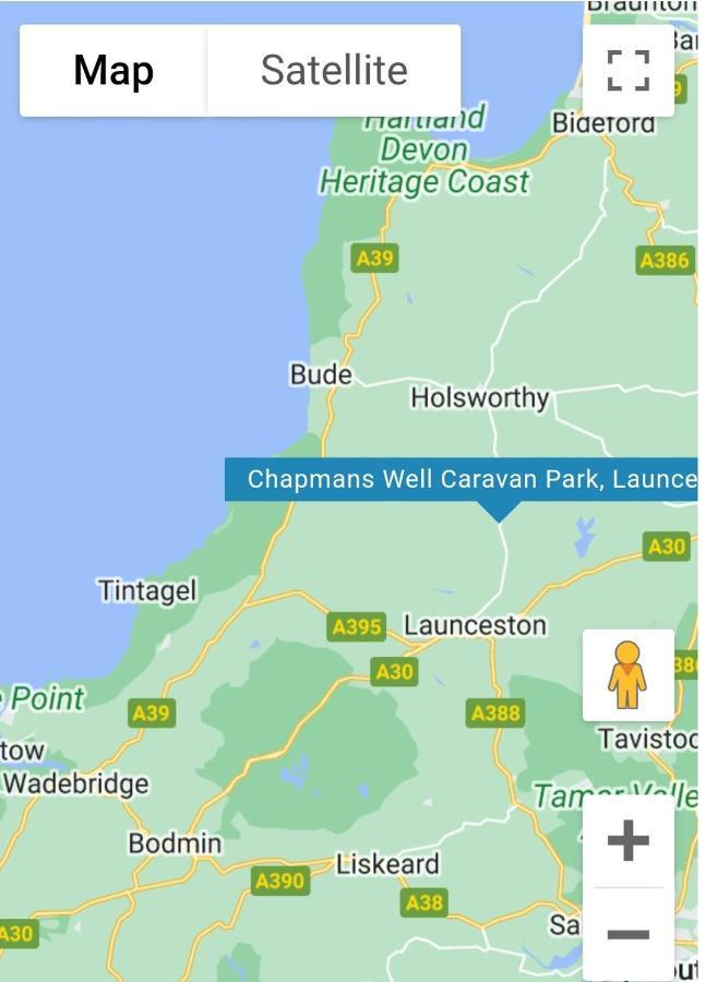 Cornwall Cornwall-Chapmanswell Caravan Holiday Park A30 B&B Bed And Breakfast #41 Launceston Exteriör bild